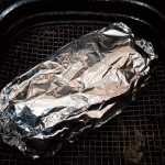 Chicken in foil in Air Fryer